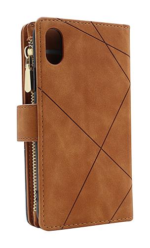 billigamobilskydd.se XL Standcase Luksuskotelo puhelimeen iPhone X/Xs