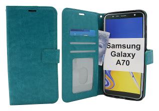 Coverin Crazy Horse Lompakko Samsung Galaxy A70 (A705F/DS)