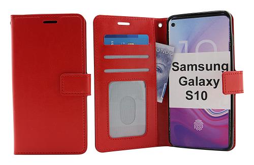 billigamobilskydd.se Crazy Horse Lompakko Samsung Galaxy S10 (G973F)
