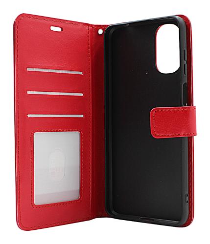billigamobilskydd.se Crazy Horse Lompakko Motorola Moto E32s