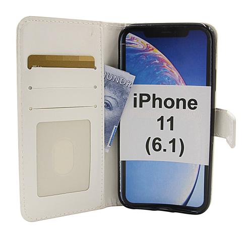 billigamobilskydd.se Kuviolompakko iPhone 11 (6.1)