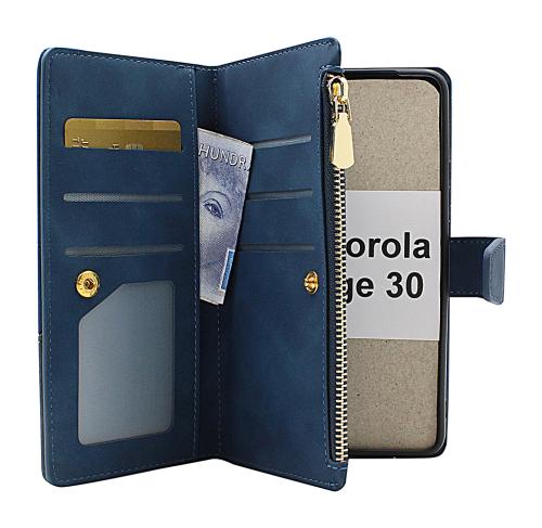 billigamobilskydd.se XL Standcase Luksuskotelo puhelimeen Motorola Edge 30