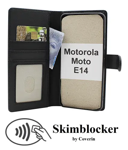 Coverin Skimblocker Motorola Moto E14 Magneetti Puhelimen Kuoret
