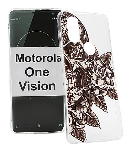 billigamobilskydd.se TPU-Designkotelo Motorola One Vision