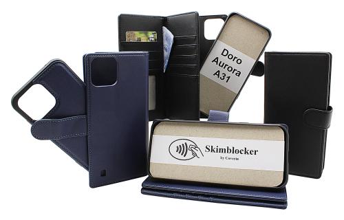 Coverin Skimblocker Doro Aurora A31 XL Magneetti Puhelimen Kuoret