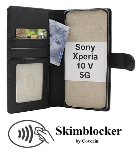 Coverin Skimblocker Sony Xperia 10 V 5G Magneetti Puhelimen Kuoret