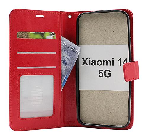 billigamobilskydd.se Crazy Horse Lompakko Xiaomi 14 5G