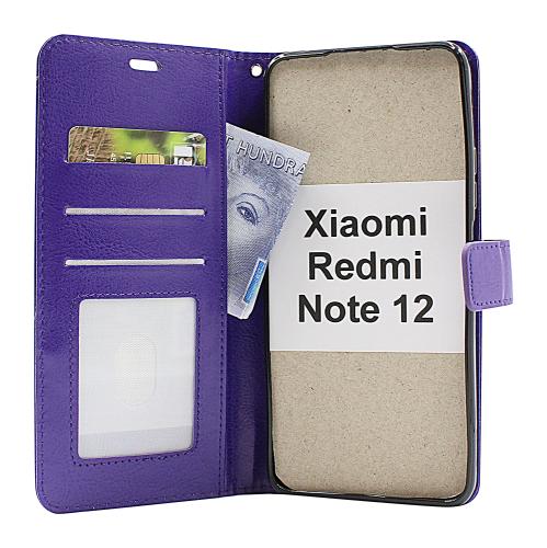 billigamobilskydd.se Crazy Horse Lompakko Xiaomi Redmi Note 12