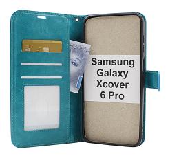 Coverin Crazy Horse Lompakko Samsung Galaxy XCover6 Pro 5G