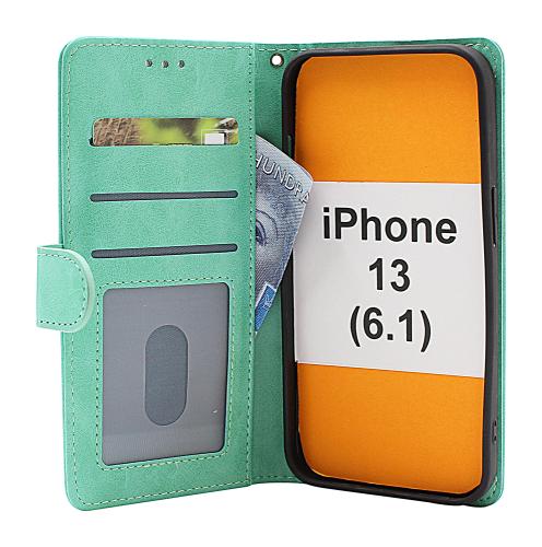 billigamobilskydd.se Zipper Standcase Wallet iPhone 13 (6.1)