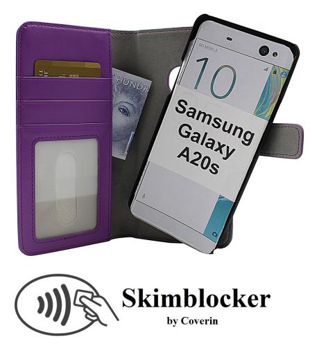 Coverin Skimblocker Magneettikotelo Samsung Galaxy A20s (A207F/DS)