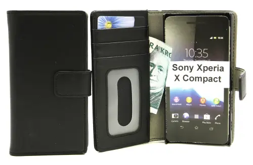 Coverin Skimblocker Magneettikotelo Sony Xperia X Compact (F5321)