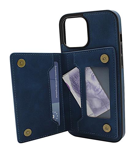 billigamobilskydd.se Lyx CardCase suojakuori puhelimille iPhone 13 Pro Max (6.7)