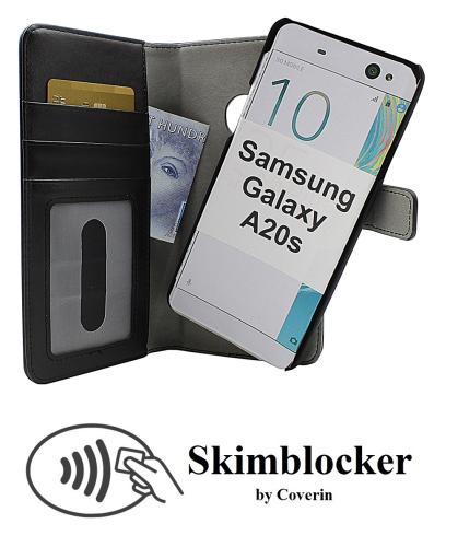 Coverin Skimblocker Magneettikotelo Samsung Galaxy A20s (A207F/DS)