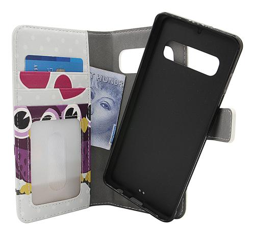 Coverin Skimblocker Design Magneettilompakko Samsung Galaxy S10 (G973F)