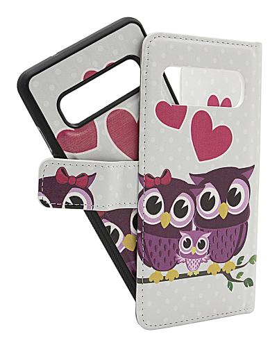 Coverin Skimblocker Design Magneettilompakko Samsung Galaxy S10 (G973F)