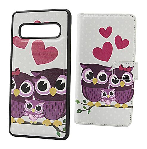Coverin Skimblocker Design Magneettilompakko Samsung Galaxy S10 (G973F)