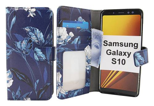 Coverin Skimblocker Design Magneettilompakko Samsung Galaxy S10 (G973F)