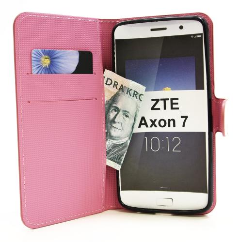 billigamobilskydd.se Kuviolompakko ZTE Axon 7