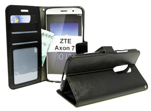 billigamobilskydd.se Crazy Horse Lompakko ZTE Axon 7