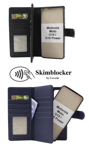 Coverin Skimblocker Motorola Moto G15 / G15 Power XL Magneetti Puhelimen Kuoret