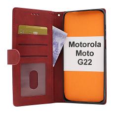 billigamobilskydd.se Zipper Standcase Wallet Motorola Moto G22
