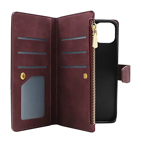 billigamobilskydd.se XL Standcase Luksuskotelo puhelimeen iPhone 14 Plus (6.7)