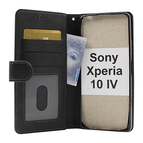 billigamobilskydd.se Zipper Standcase Wallet Sony Xperia 10 IV 5G (XQ-CC54)