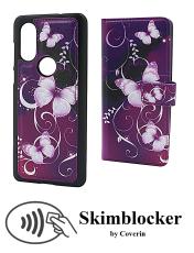 Coverin Skimblocker Design Magneettilompakko Motorola One Vision