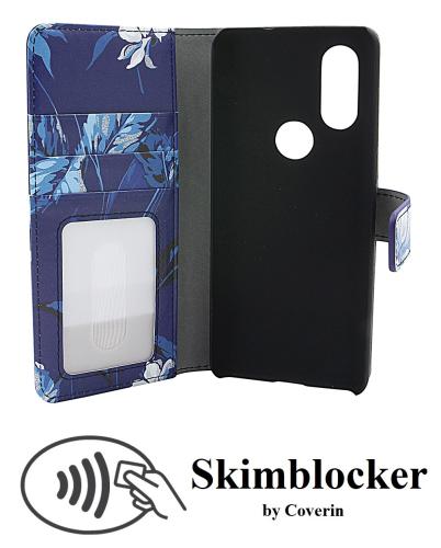 Coverin Skimblocker Design Magneettilompakko Motorola One Vision