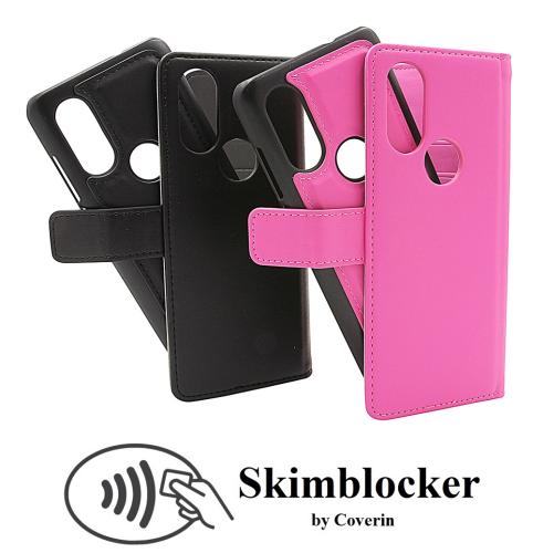 Coverin Skimblocker Magneettikotelo Motorola One Vision