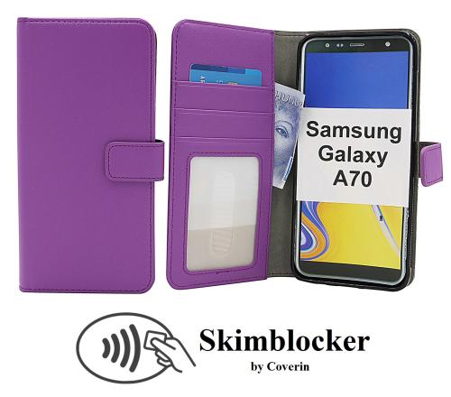 Coverin Skimblocker Magneettikotelo Samsung Galaxy A70 (A705F/DS)