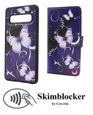 Coverin Skimblocker Design Magneettilompakko Samsung Galaxy S10 (G973F)