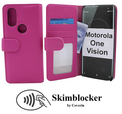 Coverin Skimblocker Lompakkokotelot Motorola One Vision