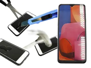 billigamobilskydd.se N&auml;yt&ouml;nsuoja karkaistusta lasista Samsung Galaxy A20s (A207F/DS)