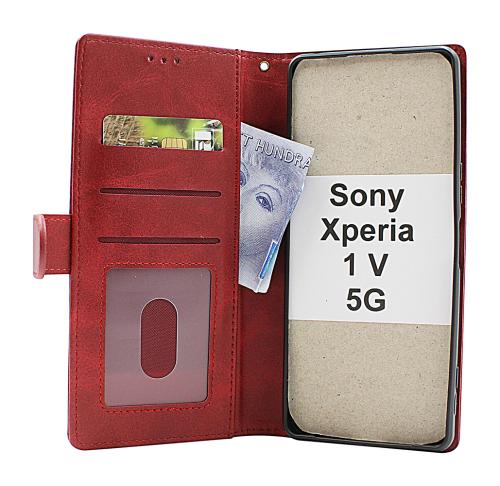 billigamobilskydd.se Zipper Standcase Wallet Sony Xperia 1 V 5G (XQ-DQ72)