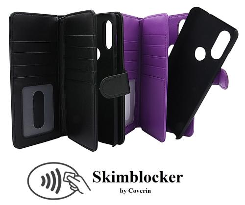 Coverin Skimblocker XL Magnet Wallet Motorola One Vision