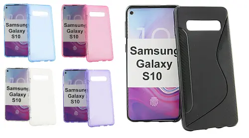 billigamobilskydd.se S-Line TPU-muovikotelo Samsung Galaxy S10 (G973F)