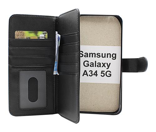 Coverin Skimblocker XL Magnet Wallet Samsung Galaxy A34 5G