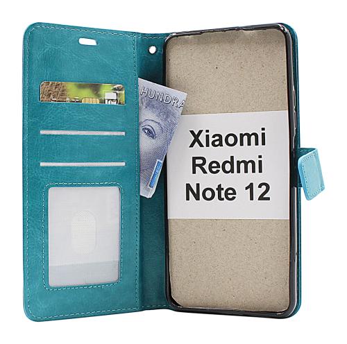 billigamobilskydd.se Crazy Horse Lompakko Xiaomi Redmi Note 12