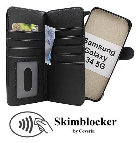 Coverin Skimblocker XL Magnet Wallet Samsung Galaxy A34 5G