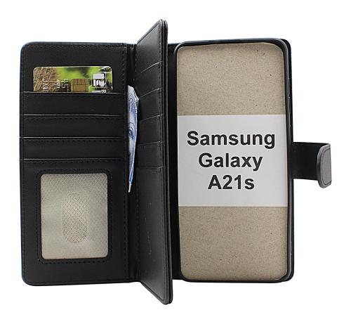 Coverin Skimblocker Samsung Galaxy A21s XL Puhelimen Kuoret