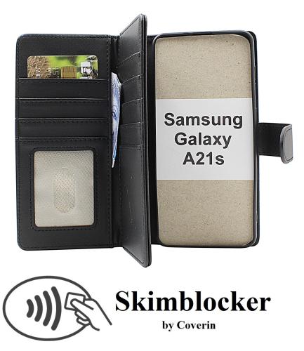 Coverin Skimblocker Samsung Galaxy A21s XL Puhelimen Kuoret