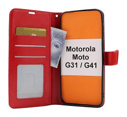 billigamobilskydd.se Crazy Horse Lompakko Motorola Moto G31/G41