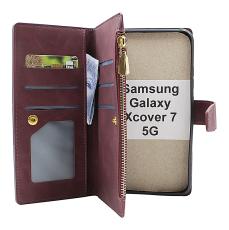billigamobilskydd.se XL Standcase Luksuskotelo puhelimeen Samsung Galaxy Xcover7 5G (SM-G556B)