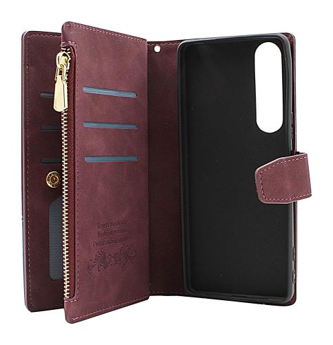 billigamobilskydd.se XL Standcase Luksuskotelo puhelimeen Sony Xperia 1 IV (XQ-CT54)