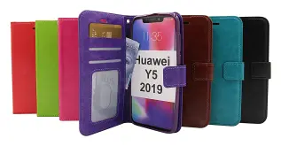 Coverin Crazy Horse Lompakko Huawei Y5 2019