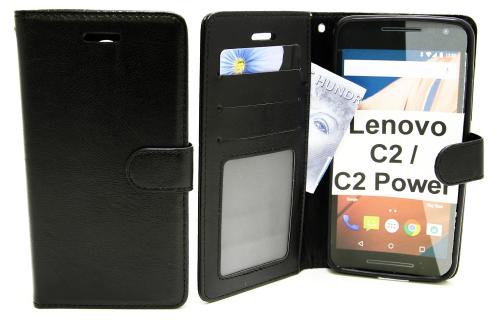 billigamobilskydd.se Crazy Horse Lompakko Lenovo C2 Power
