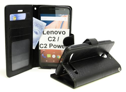 billigamobilskydd.se Crazy Horse Lompakko Lenovo C2 Power