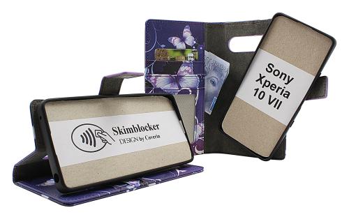 Coverin Skimblocker Sony Xperia 10 VII Magneetti Puhelimen Kuoret Design